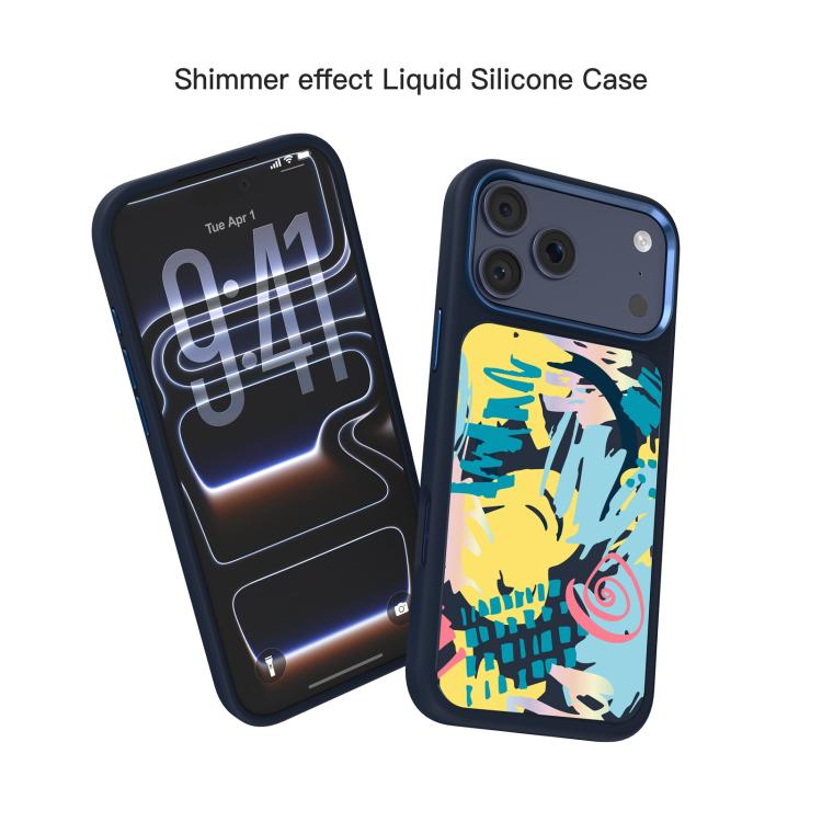 For iPhone 17 Pro Max Mutural Graffiti Series Magnetic Phone Case