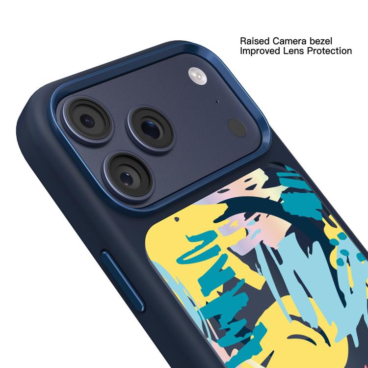 For iPhone 17 Pro Max Mutural Graffiti Series Magnetic Phone Case