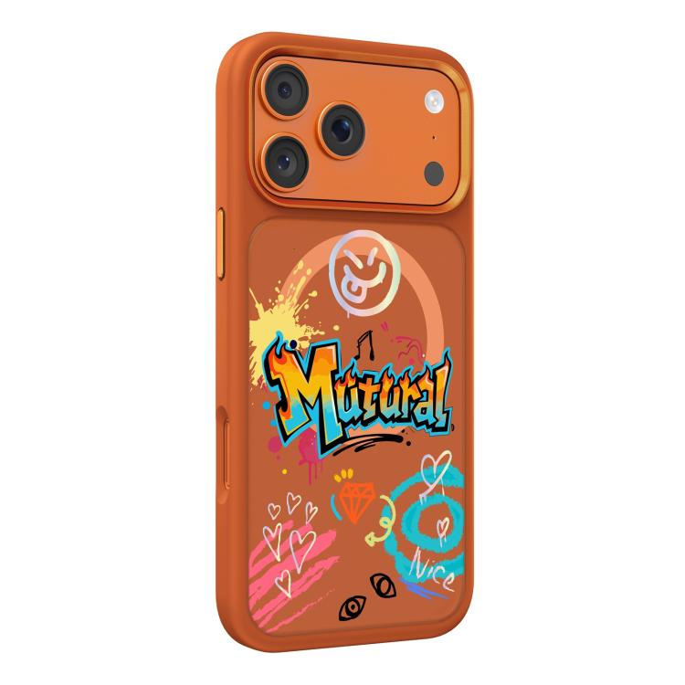 For iPhone 17 Pro Mutural Graffiti Series Magnetic Phone Case