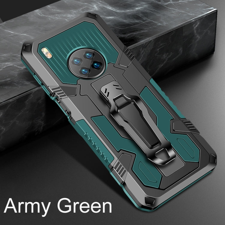 For Huawei Y9a Armor Warrior Shockproof PC + TPU Protective Case