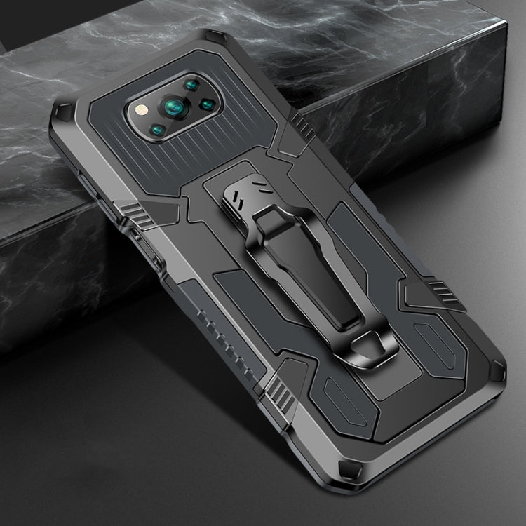 For Xiaomi Poco X3 / Poco X3 FNC / X3 Pro Armor Warrior Shockproof PC + TPU Protective Case