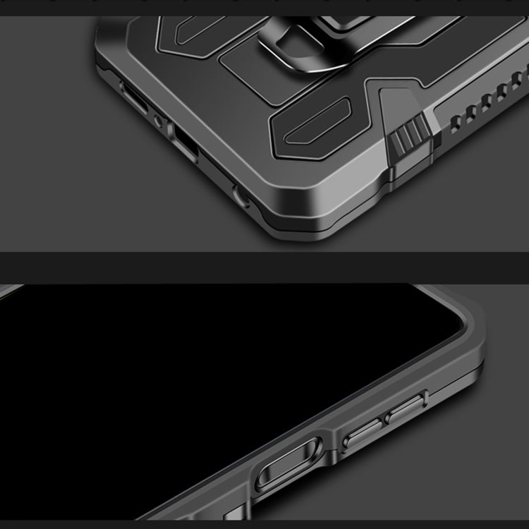 For Xiaomi Mi 10T 5G / 10T Pro 5G Armor Warrior Shockproof PC + TPU Protective Case