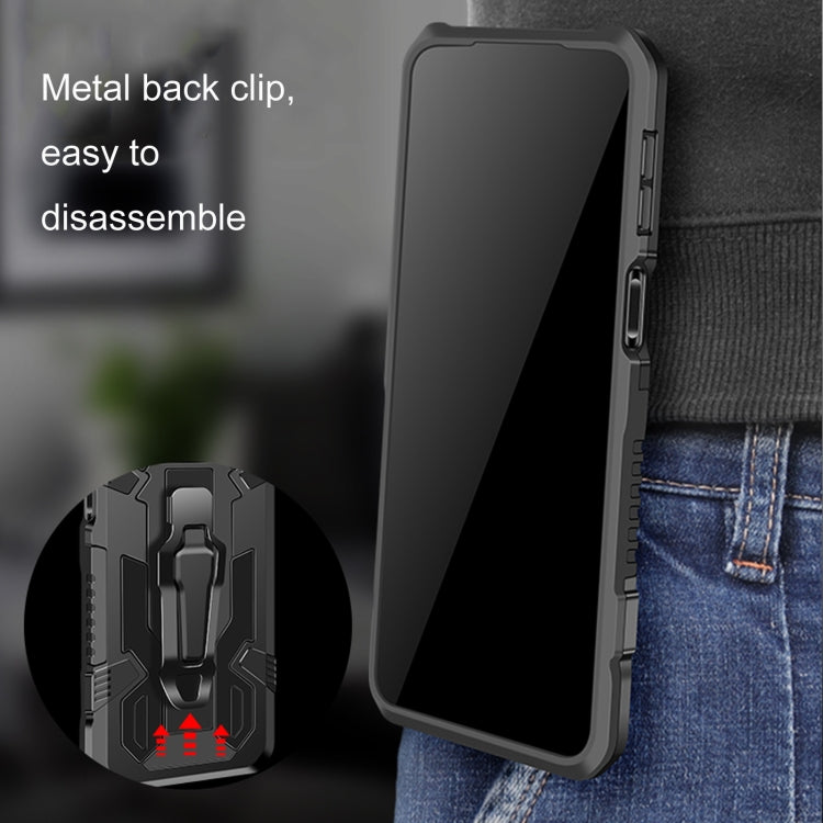 For Xiaomi Mi 10T 5G / 10T Pro 5G Armor Warrior Shockproof PC + TPU Protective Case