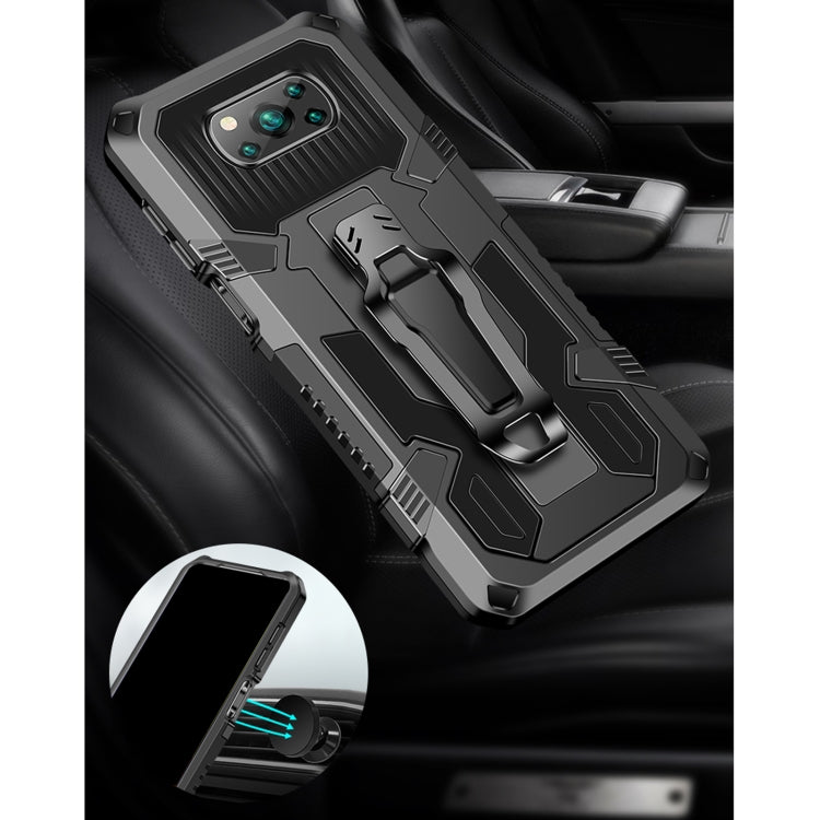 For Xiaomi Mi 10T 5G / 10T Pro 5G Armor Warrior Shockproof PC + TPU Protective Case