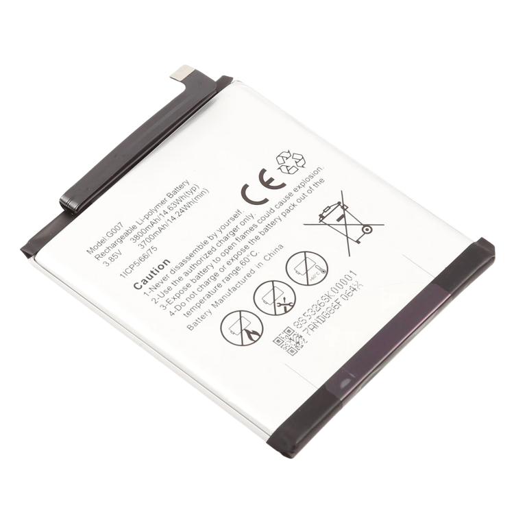 For General Mobile GM 9 Pro / GM8 Go Dual / GM6 / G006 3800mAh G007 Battery