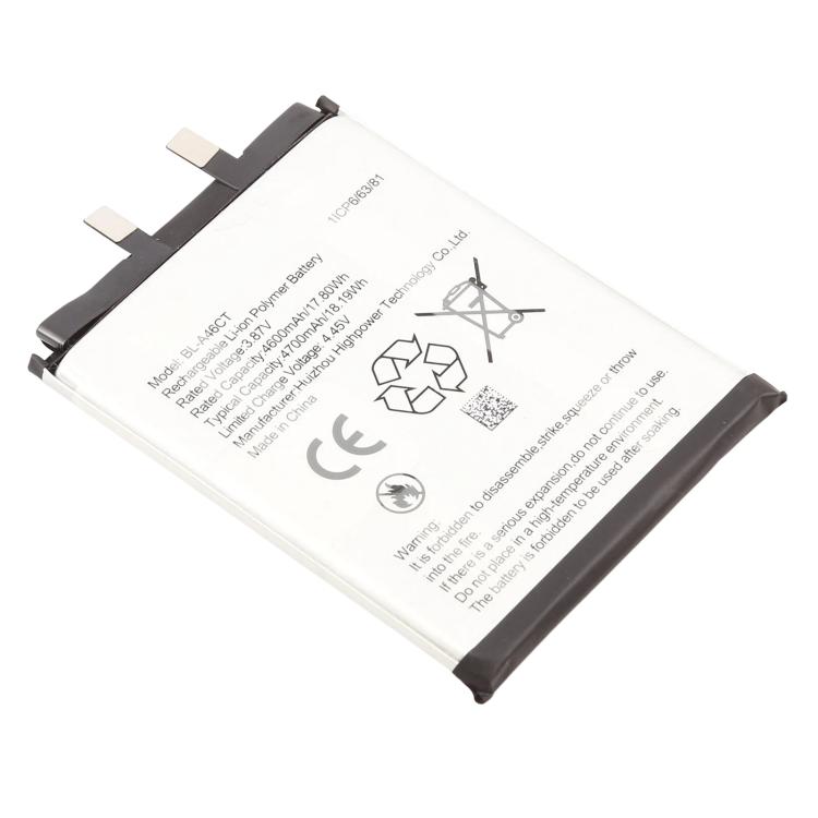 For General Mobile GM 20 Pro / GM 9 Pro 4700mAh BL-A46CT Battery