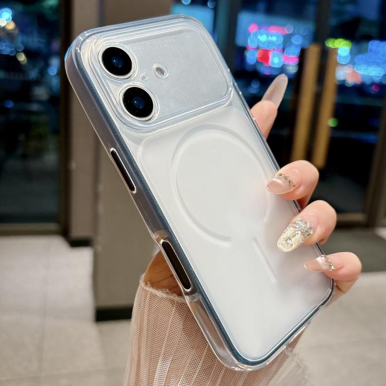 For iPhone 16 Plus Skin Feel Matte 2 in 1 Shockproof Phone Case