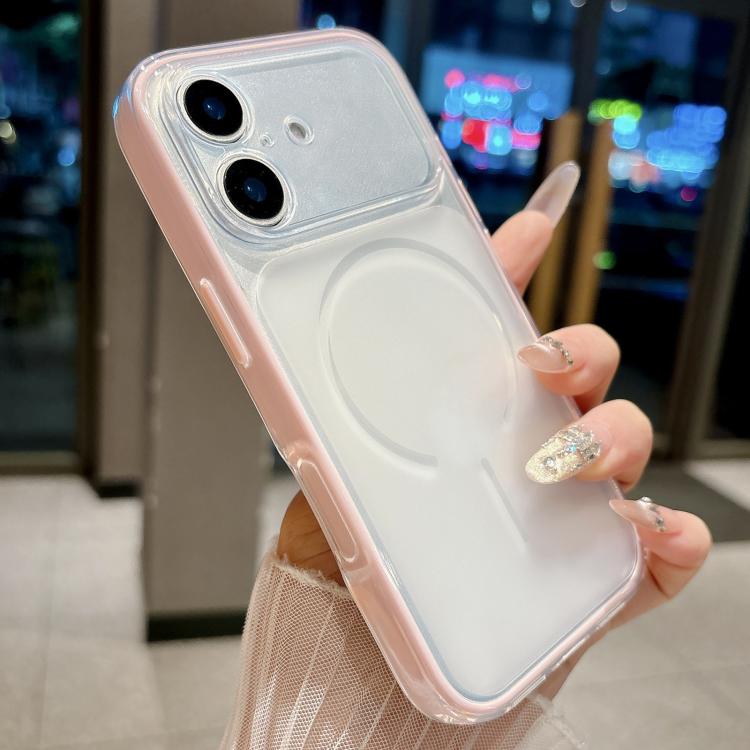 For iPhone 16 Skin Feel Matte 2 in 1 Shockproof Phone Case