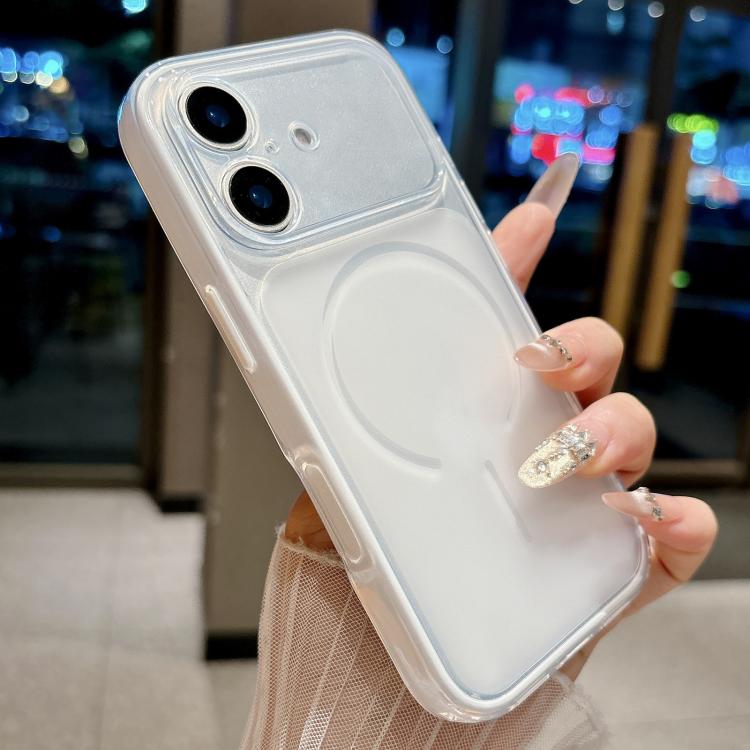 For iPhone 16 Skin Feel Matte 2 in 1 Shockproof Phone Case