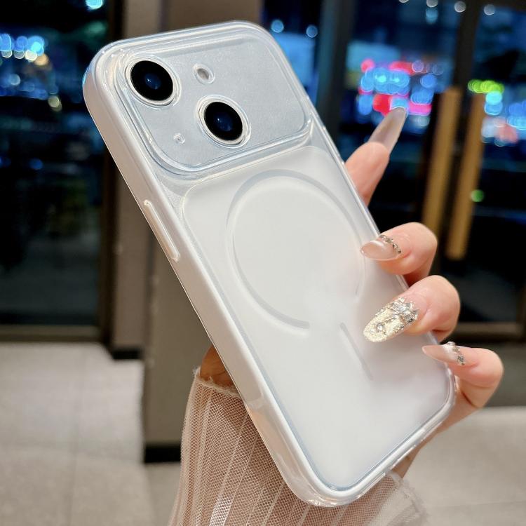 For iPhone 15 Skin Feel Matte 2 in 1 Shockproof Phone Case