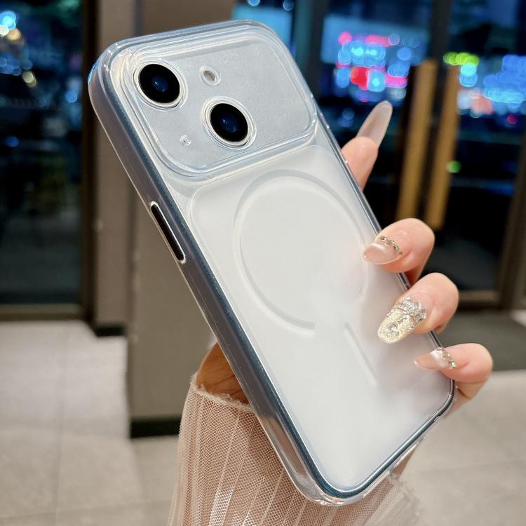 For iPhone 14 Plus Skin Feel Matte 2 in 1 Shockproof Phone Case