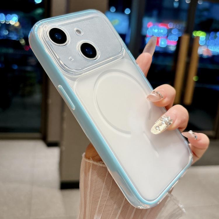 For iPhone 14 Skin Feel Matte 2 in 1 Shockproof Phone Case