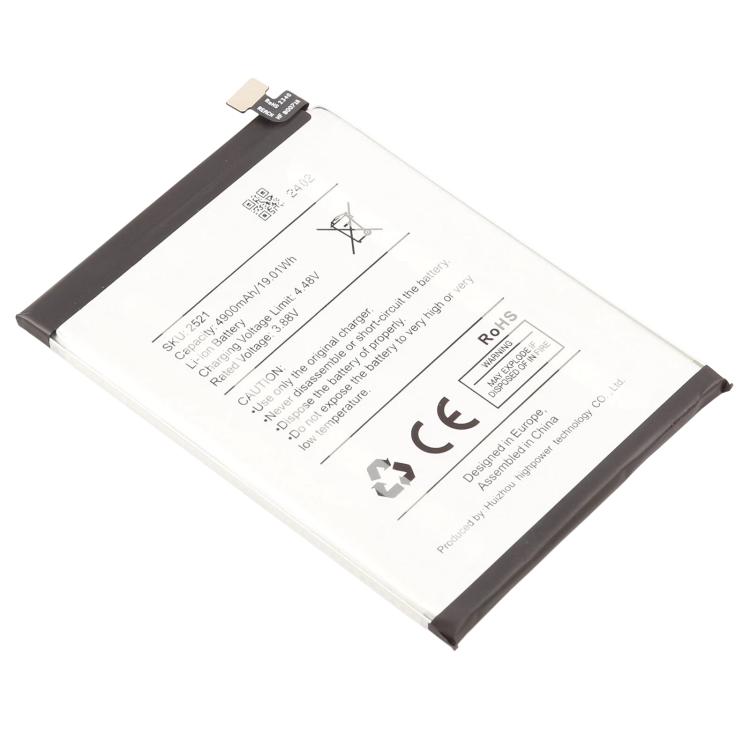 For SPC Discovery 2 4900mAh 2521 Battery