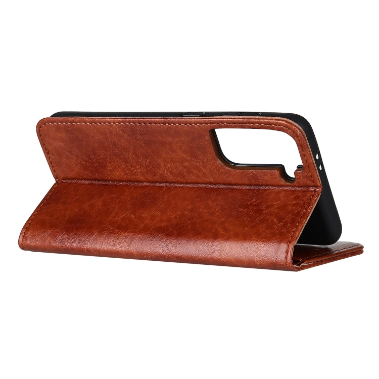For Samsung Galaxy S30+ Magnetic Crazy Horse Texture Horizontal Flip Leather Case with Holder & Card Slots & Wallet