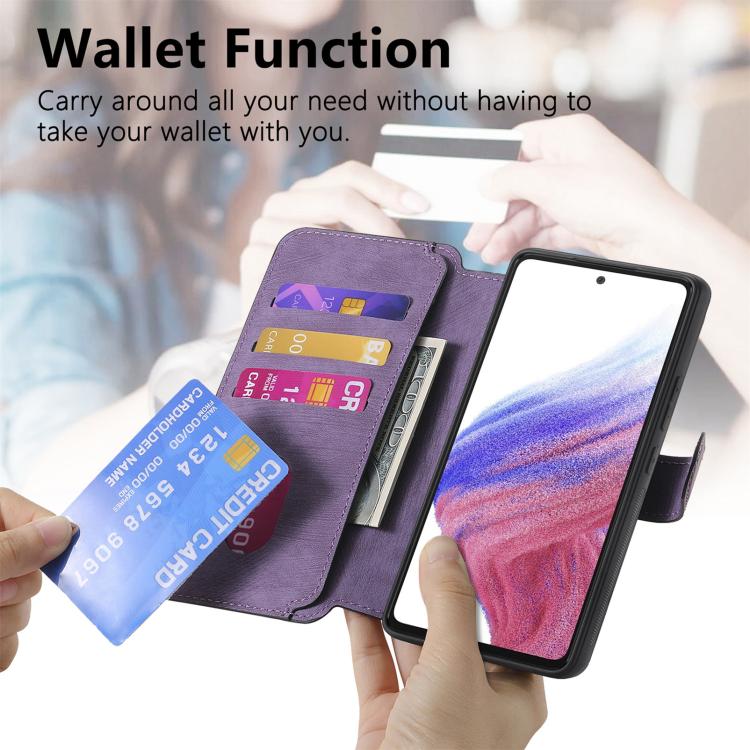 For Galaxy M36 5G CaseNeo MagSafe RFID Anti-theft Retro Leather Phone Case