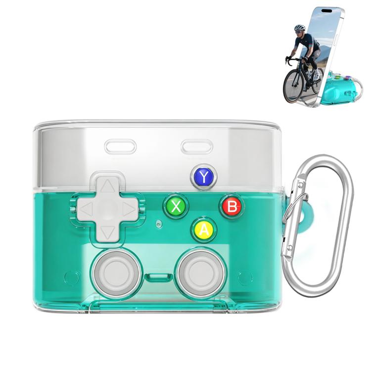 For Sony WF-1000XM6 XDcase Transparent Retro Game Console Design Earbuds Case with Holder & Stress Relief Button