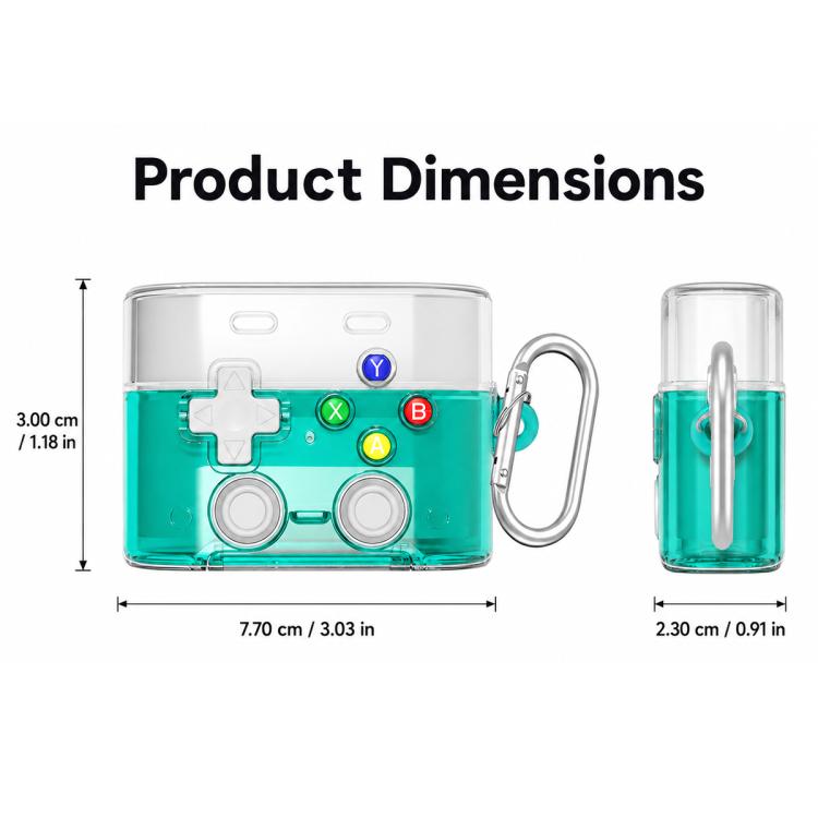 For Sony WF-1000XM6 XDcase Transparent Retro Game Console Design Earbuds Case with Holder & Stress Relief Button