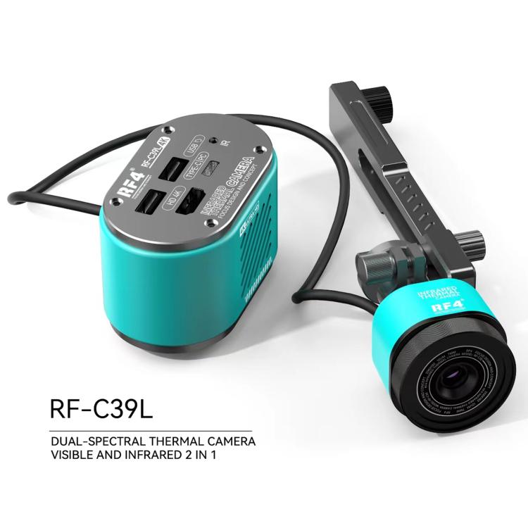 RF4 RF-C39L 2 in 1 4K Visible and Infrared Dual-Spectral Thermal Camera with Fixed Trestle - Blue