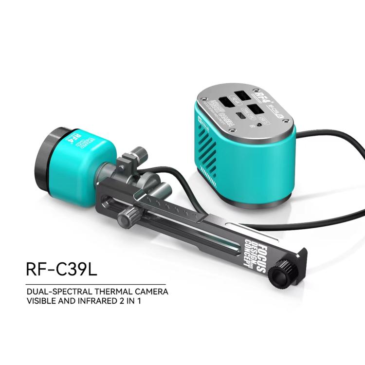 RF4 RF-C39L 2 in 1 4K Visible and Infrared Dual-Spectral Thermal Camera with Fixed Trestle - Blue