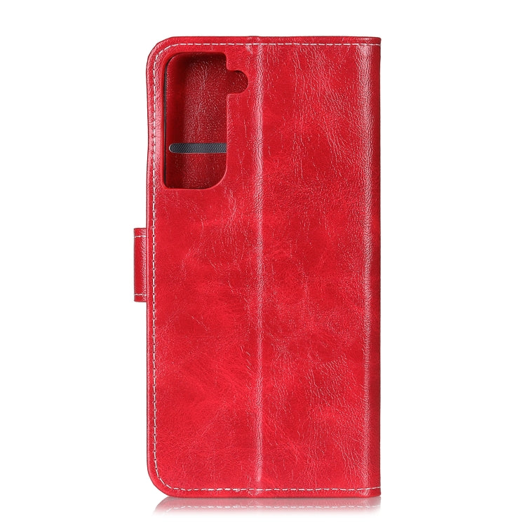 For Samsung Galaxy S30 / S21 Retro Crazy Horse Texture Horizontal Flip Leather Case with Holder & Card Slots & Photo Frame & Wallet