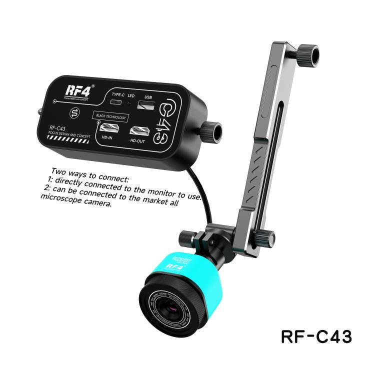 RF4 RF-C43 Independent Thermal Imaging, Fast Touch Design Connected Most Microscope Cameras - Blue