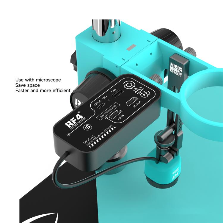 RF4 RF-C43 Independent Thermal Imaging, Fast Touch Design Connected Most Microscope Cameras - Blue