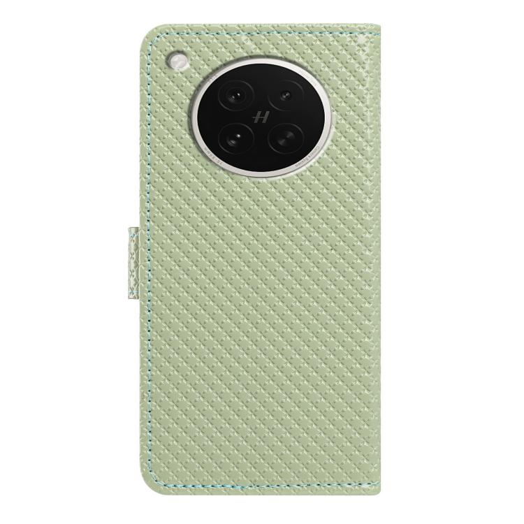 For OPPO Find X8s Mirrored Buckle Vegan Leather Phone Case with Small Black Cord
