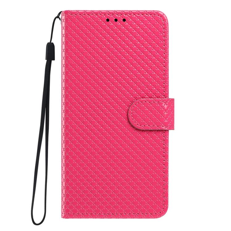 For OPPO Find X9 Pro Mirrored Buckle Vegan Leather Phone Case with Small Black Cord