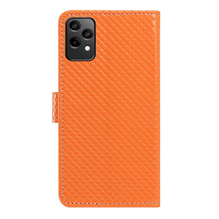 For Honor 200 Lite Global Mirrored Buckle Vegan Leather Phone Case with Small Black Cord