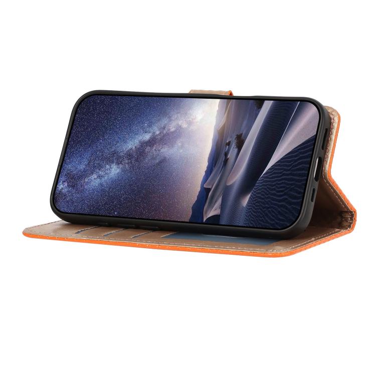 For Honor Magic7 Mirrored Buckle Vegan Leather Phone Case with Small Black Cord