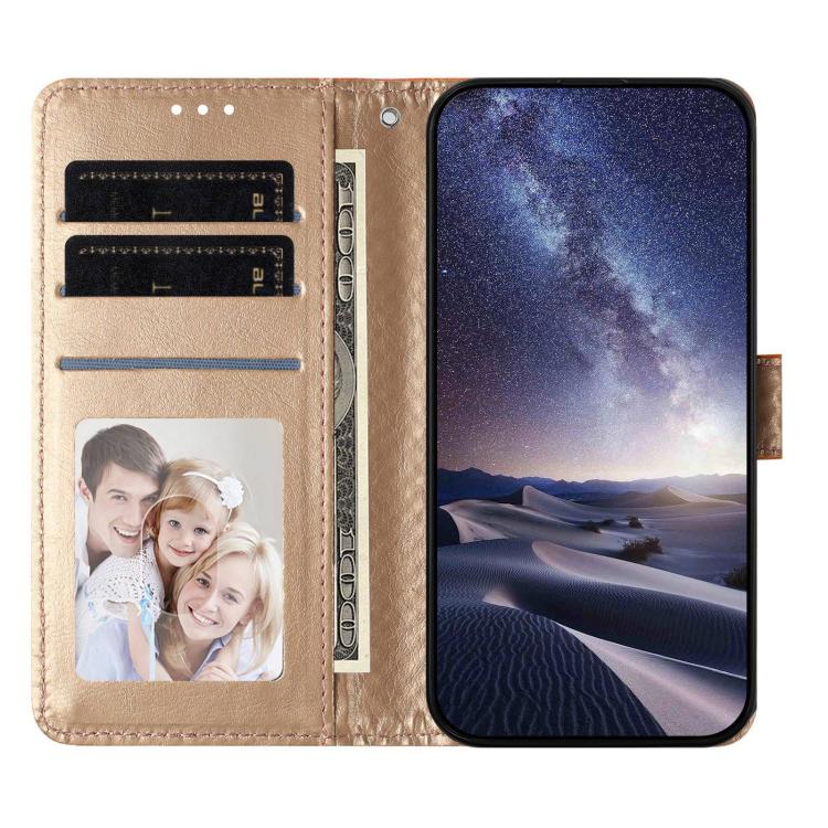 For Honor Magic7 Mirrored Buckle Vegan Leather Phone Case with Small Black Cord