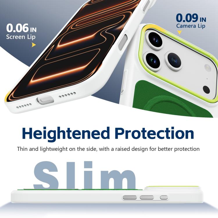 For iPhone 17e / 16e Tech Fabric Rotating Stand Magnetic Phone Case