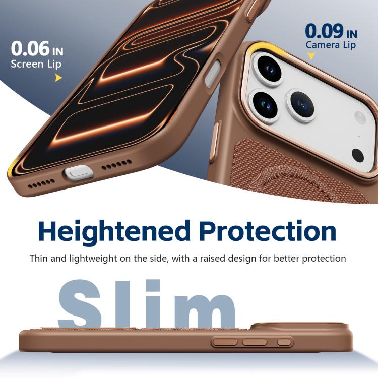 For iPhone 17e / 16e Tech Fabric Rotating Stand Magnetic Phone Case