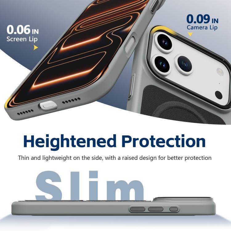 For iPhone 16 Plus Tech Fabric Rotating Stand Magnetic Phone Case