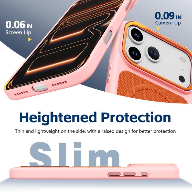 For iPhone 16 Tech Fabric Rotating Stand Magnetic Phone Case