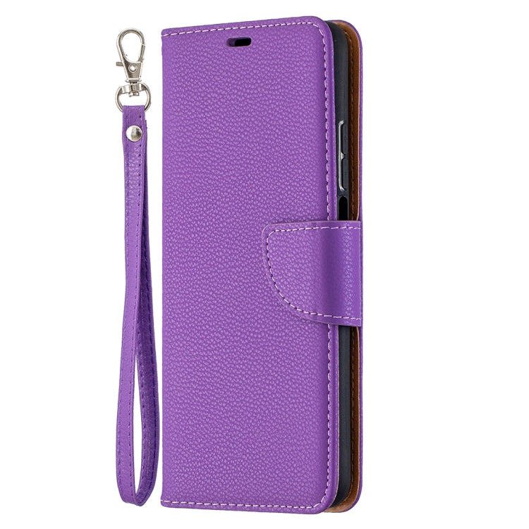 For Xiaomi Mi 10T 5G Litchi Texture Pure Color Horizontal Flip Leather Case with Holder & Card Slots & Wallet & Lanyard