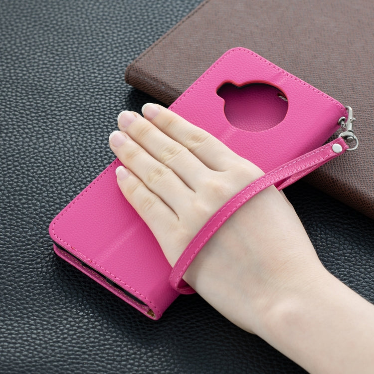 For Xiaomi Mi 10T Lite 5G Litchi Texture Pure Color Horizontal Flip Leather Case with Holder & Card Slots & Wallet & Lanyard