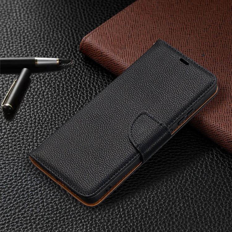 For Nokia 2.4 Litchi Texture Pure Color Horizontal Flip Leather Case with Holder & Card Slots & Wallet & Lanyard