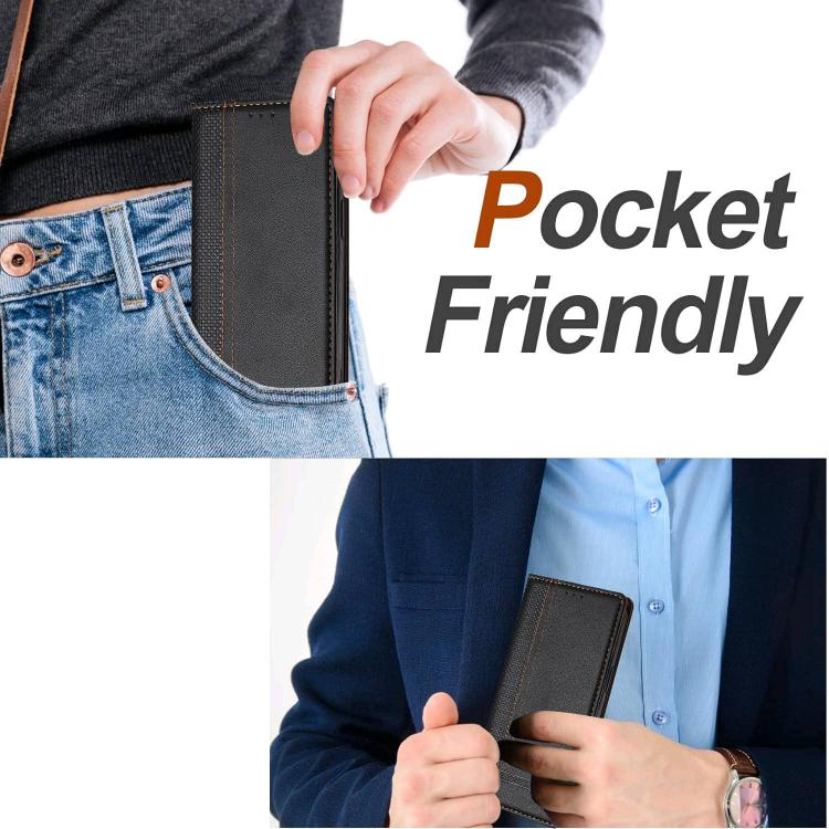 For Realme 14 Pro+ Stitching Design Scratch-Resistant Vegan Leather Phone Case