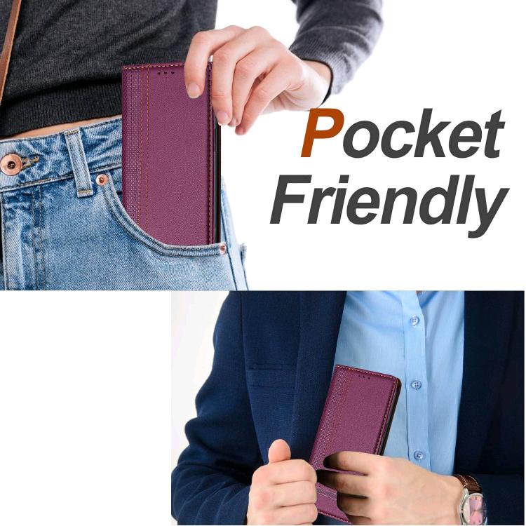 For Realme 12+ Stitching Design Scratch-Resistant Vegan Leather Phone Case
