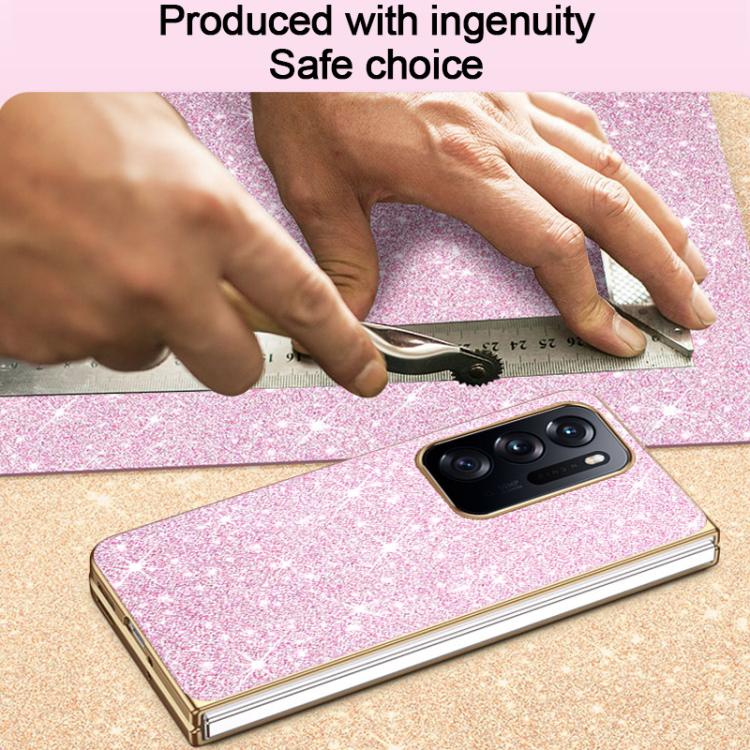 For OPPO Find N Electroplate Glittery Shockproof Phone Case