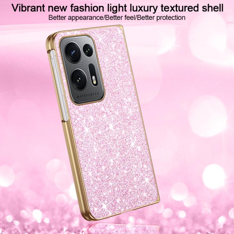 For OPPO Find N2 Electroplate Glittery Shockproof Phone Case