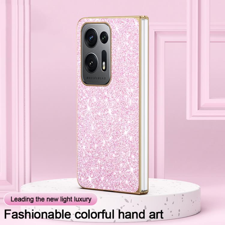 For OPPO Find N2 Electroplate Glittery Shockproof Phone Case