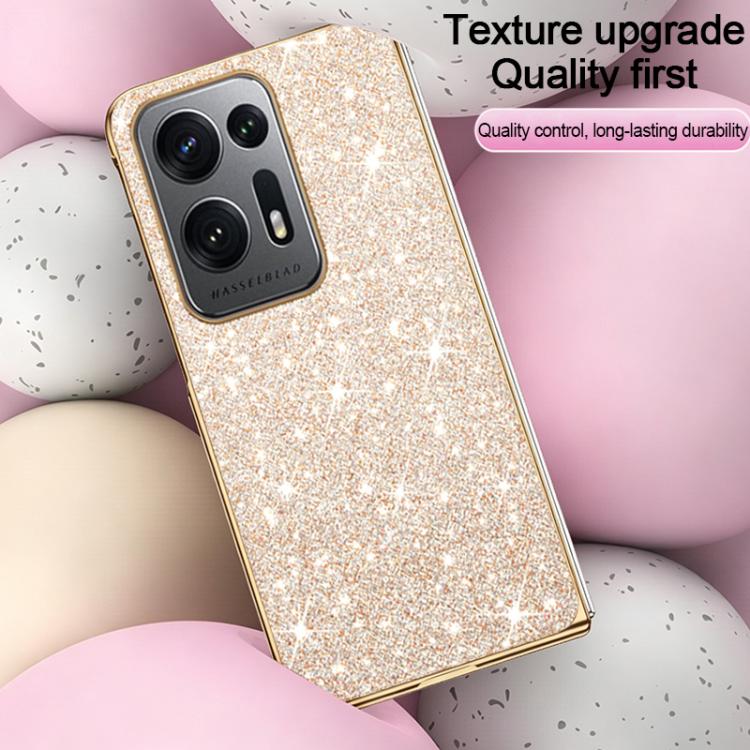 For OPPO Find N2 Electroplate Glittery Shockproof Phone Case