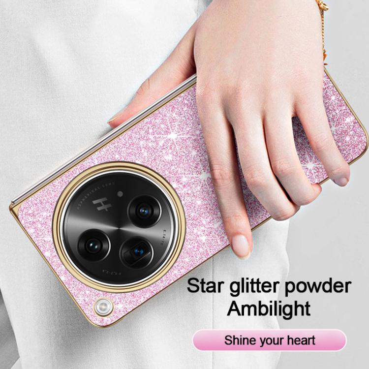 For OPPO Find N3 Electroplate Glittery Shockproof Phone Case