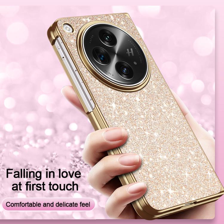 For OPPO Find N3 Electroplate Glittery Shockproof Phone Case