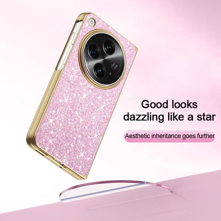 For OPPO Find N3 Electroplate Glittery Shockproof Phone Case