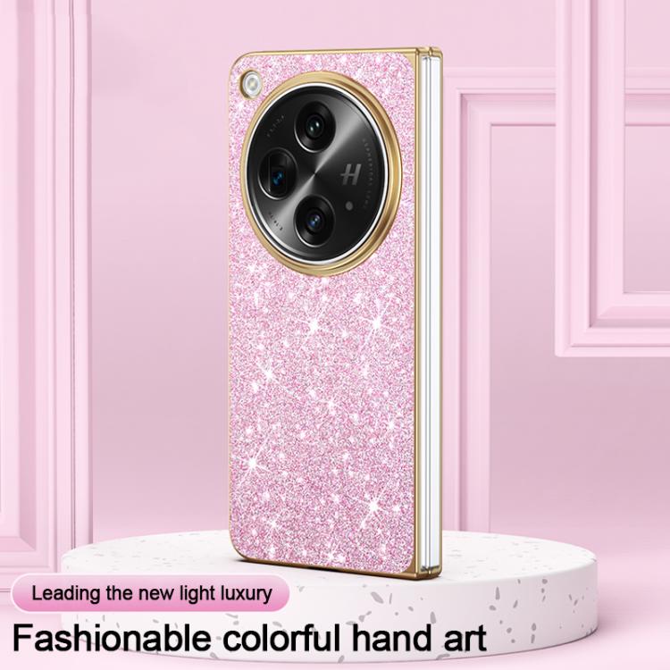 For OPPO Find N3 Electroplate Glittery Shockproof Phone Case