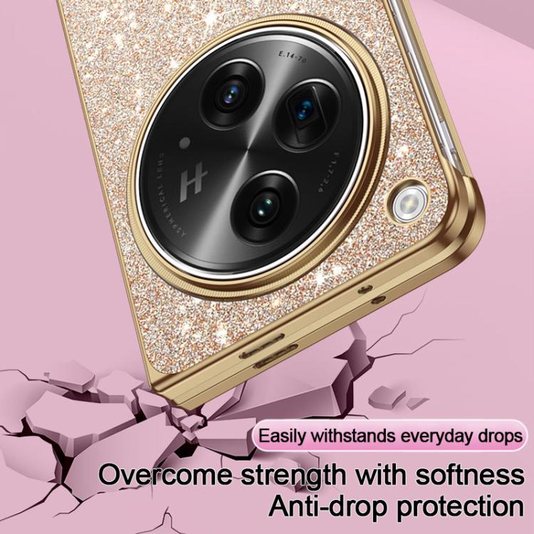 For OPPO Find N3 Electroplate Glittery Shockproof Phone Case