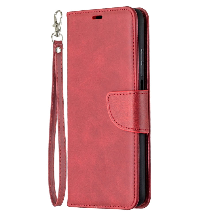 For Xiaomi Mi 10T 5G Retro Lambskin Texture Pure Color Horizontal Flip PU Leather Case with Holder & Card Slots & Wallet & Lanyard